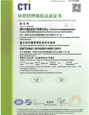 Certificate of honor
